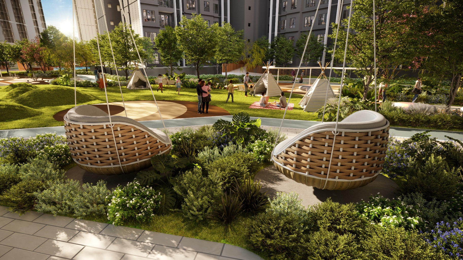 Swing Rest garden