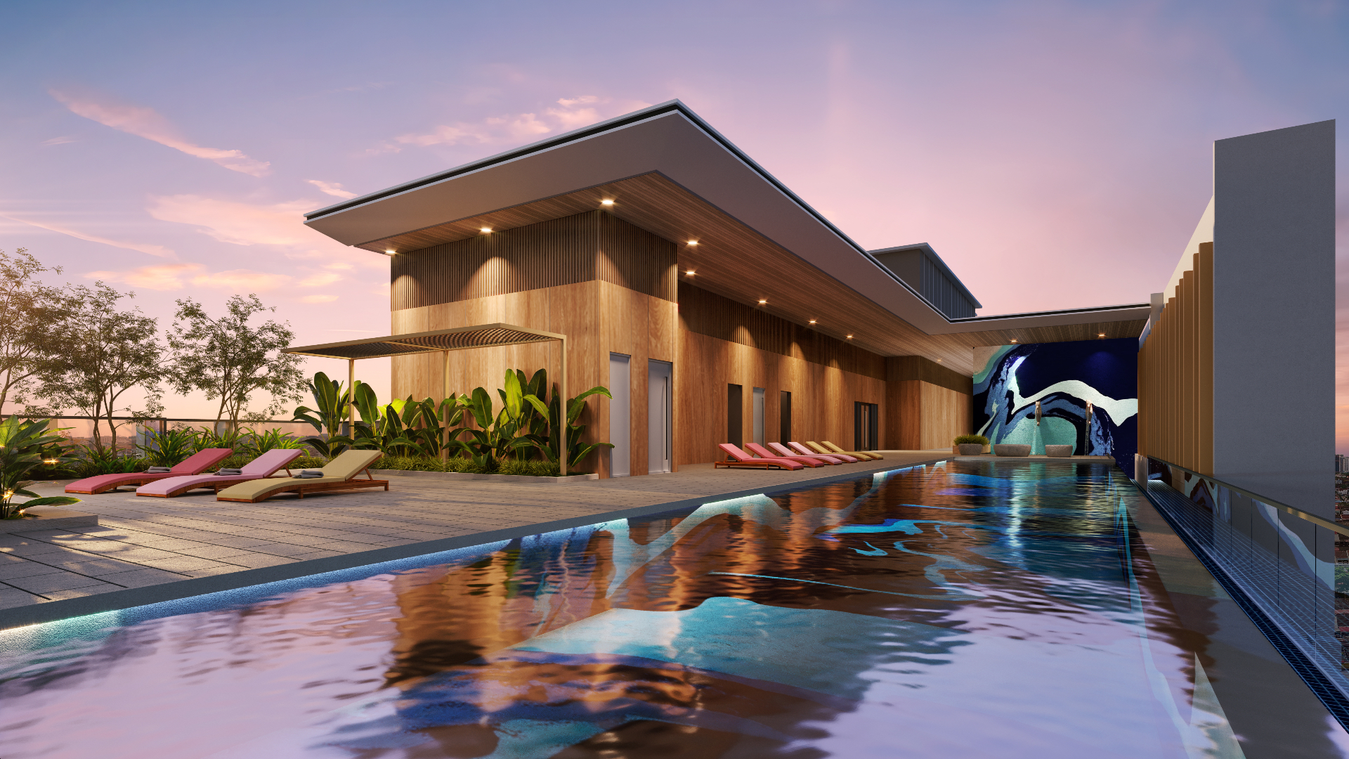 Wavescape infinity pool